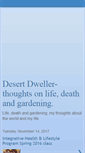 Mobile Screenshot of desertdweller-bt.blogspot.com