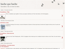 Tablet Screenshot of hachequehache.blogspot.com