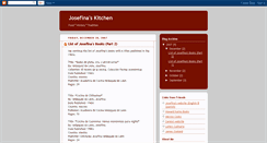 Desktop Screenshot of josefina-food.blogspot.com