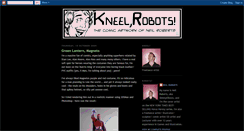 Desktop Screenshot of kneelrobots.blogspot.com