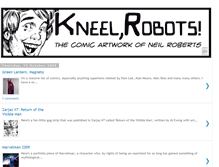 Tablet Screenshot of kneelrobots.blogspot.com