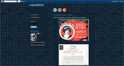 Desktop Screenshot of liligilard-expositions.blogspot.com