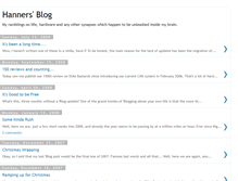 Tablet Screenshot of hannersblog.blogspot.com