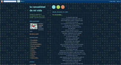 Desktop Screenshot of lacasualidaddemivida.blogspot.com