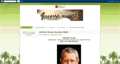 Desktop Screenshot of janhavikunjamayapur.blogspot.com