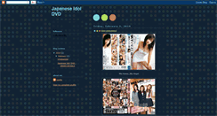 Desktop Screenshot of japaneseidoldvd.blogspot.com