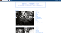 Desktop Screenshot of dinosaurklubben.blogspot.com