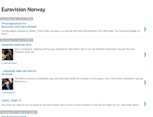 Tablet Screenshot of eurovision-norway.blogspot.com