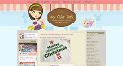 Desktop Screenshot of mycutetees.blogspot.com