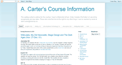 Desktop Screenshot of allancarter.blogspot.com