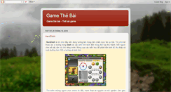 Desktop Screenshot of gamethebai.blogspot.com