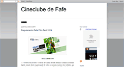 Desktop Screenshot of cineclubedefafe.blogspot.com