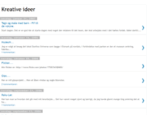 Tablet Screenshot of kreative-ideer.blogspot.com