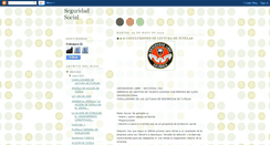 Desktop Screenshot of moduloseguridadsocial.blogspot.com