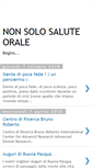 Mobile Screenshot of nonsolosaluteorale.blogspot.com