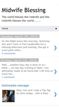 Mobile Screenshot of midwifeblessing.blogspot.com