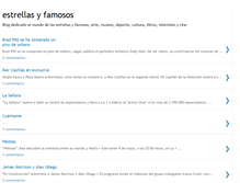 Tablet Screenshot of estrellasyfamosos.blogspot.com
