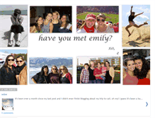 Tablet Screenshot of haveyoumetemilyblog.blogspot.com