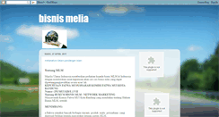 Desktop Screenshot of bisnismelia-smartinvestasi.blogspot.com