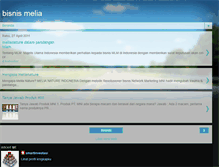 Tablet Screenshot of bisnismelia-smartinvestasi.blogspot.com