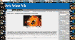 Desktop Screenshot of moviereviewsadda.blogspot.com