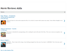 Tablet Screenshot of moviereviewsadda.blogspot.com