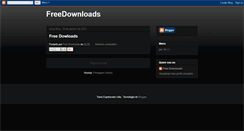 Desktop Screenshot of freedownloadsx.blogspot.com