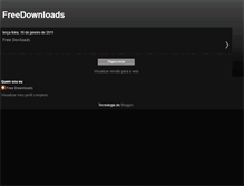 Tablet Screenshot of freedownloadsx.blogspot.com