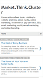 Mobile Screenshot of marketthinkcluster.blogspot.com