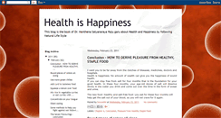 Desktop Screenshot of manthena-healthishappiness.blogspot.com