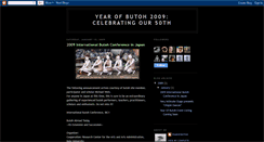 Desktop Screenshot of butoh2009.blogspot.com