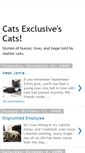 Mobile Screenshot of catsexclusive.blogspot.com