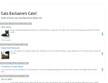 Tablet Screenshot of catsexclusive.blogspot.com