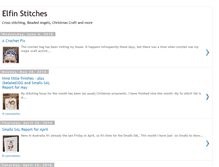Tablet Screenshot of elfinstitches.blogspot.com