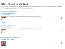 Tablet Screenshot of kohal-the-band.blogspot.com