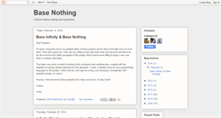 Desktop Screenshot of basenothing.blogspot.com