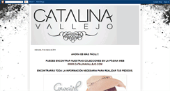 Desktop Screenshot of catalinavallejo.blogspot.com