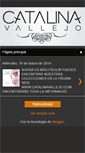 Mobile Screenshot of catalinavallejo.blogspot.com