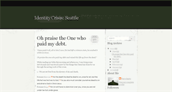 Desktop Screenshot of identitycrysis.blogspot.com