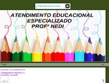 Tablet Screenshot of educacaoespecial-nedivonfruauff.blogspot.com