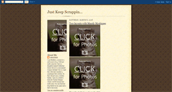 Desktop Screenshot of lovemesomescrappin.blogspot.com