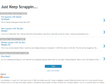 Tablet Screenshot of lovemesomescrappin.blogspot.com