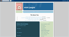 Desktop Screenshot of morejuegos.blogspot.com