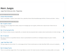 Tablet Screenshot of morejuegos.blogspot.com