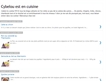 Tablet Screenshot of cybeloucuisine.blogspot.com