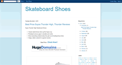 Desktop Screenshot of bestskateboardshoes.blogspot.com