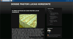 Desktop Screenshot of denunciapastorlucashorizonte.blogspot.com