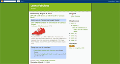 Desktop Screenshot of leena-fabulous.blogspot.com