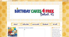 Desktop Screenshot of birthdaycakes4free-beloit.blogspot.com