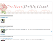 Tablet Screenshot of heathersthriftycloset.blogspot.com